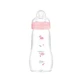 MAM Bottle Matt Feel Good Glass Bottle with silicone liner, from 2+ months 260ml