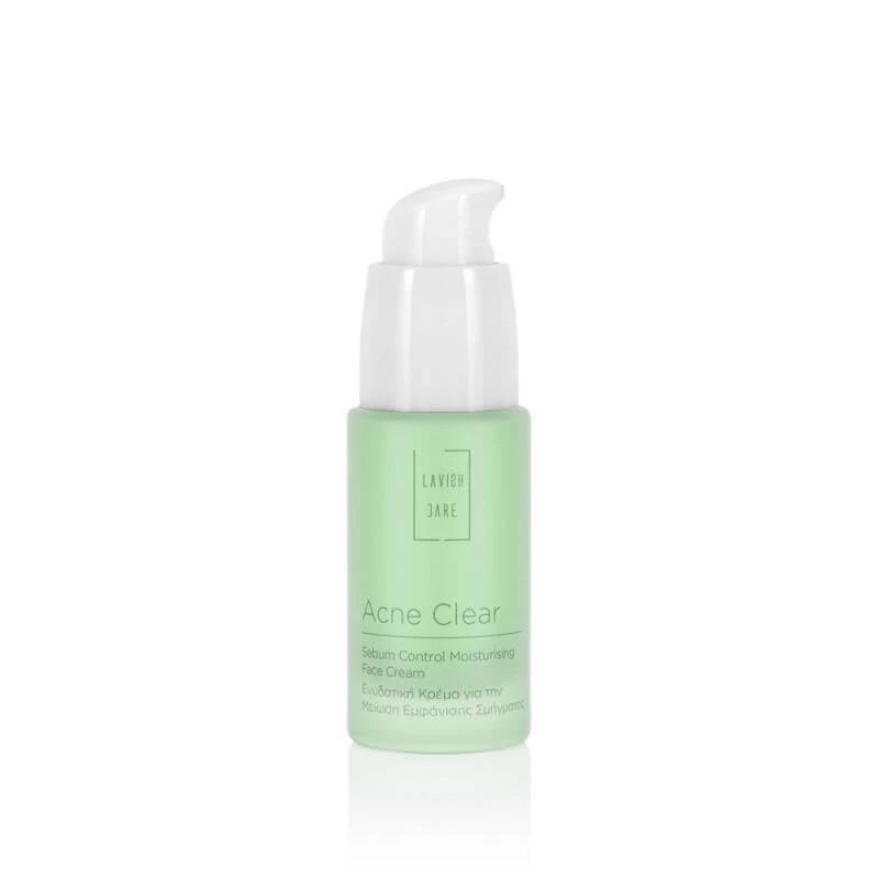 LAVISH CARE Acne Heldere Hydraterende Gezichtscrème Voor De Vette Huid Tegen Acne Met Aloë Vera & Talgregulerende Actie 30ml