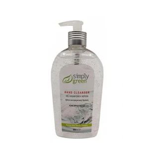 Gel de Manos Antiséptico SIMPLY GREEN 70% Alcohol 500ml