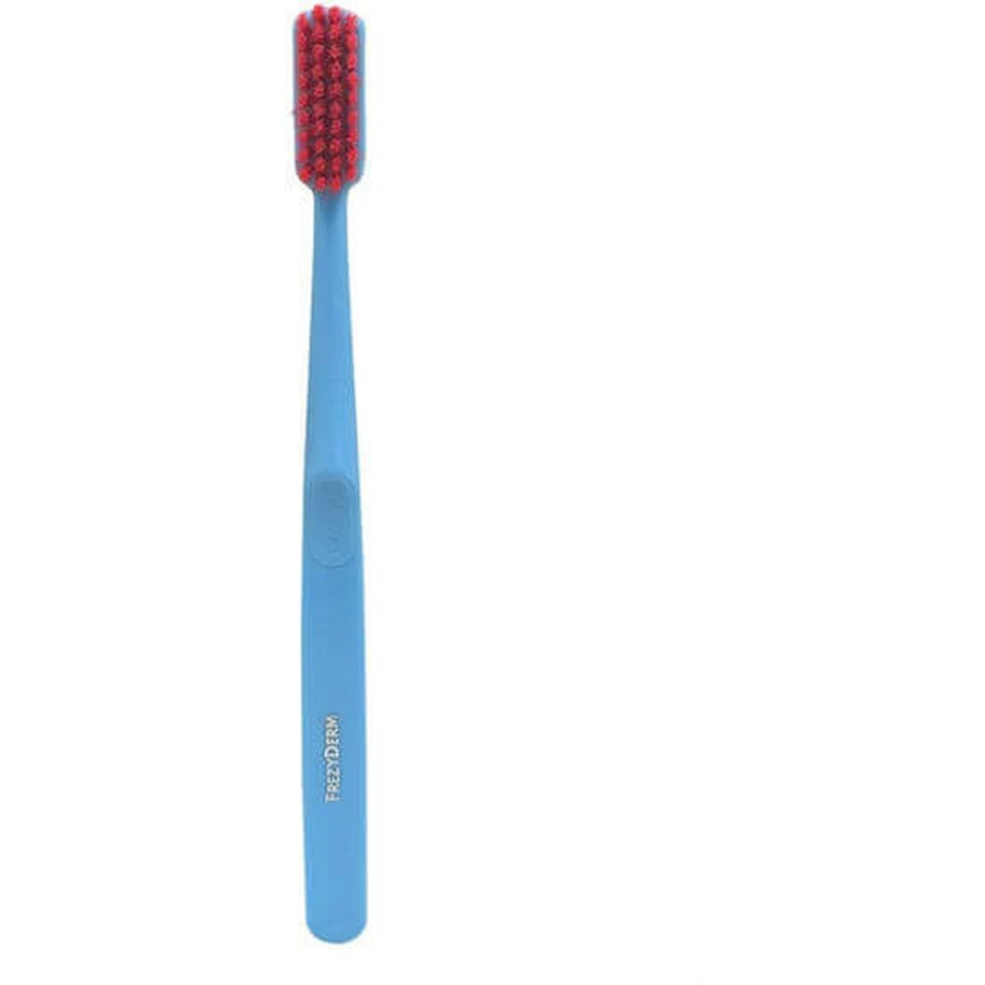 FREZYDERM Tandenborstel Extra Zacht Zeer Zacht Tandenborstel Blauw 1 stuk