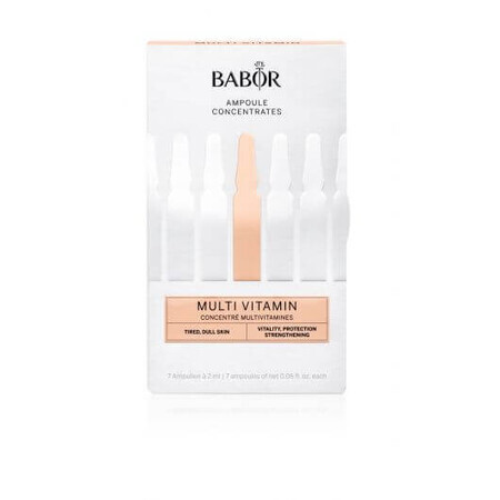 Multi Vitamin Revitalisierungsfläschchen, 7 x 2 ml, Babor