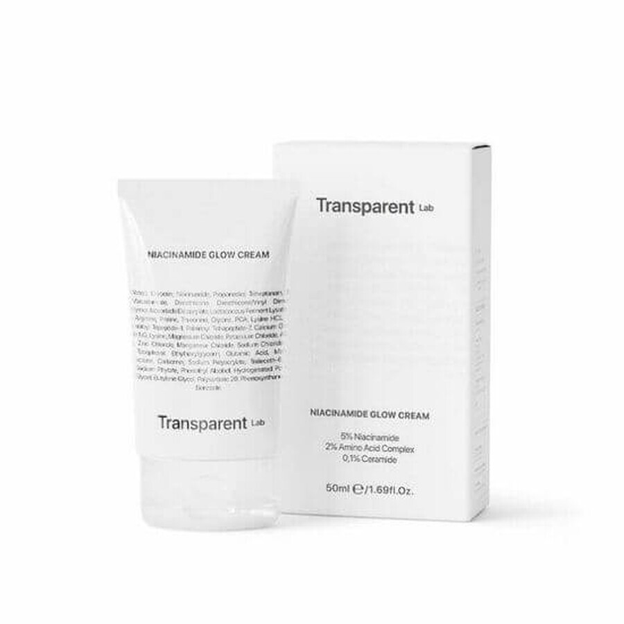 Niacinamide Glow Cream, 50 ml, Transparant Lab