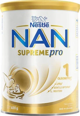 NAN Supreme Pro 1 Melkpoeder voor zuigelingen vanaf de geboorte, 400gr