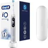 ORAL-B Electric Toothbrush iO Series 6 Magnetic Gray Opal New Technology With Timer & Pressure Sensor In Grey Color