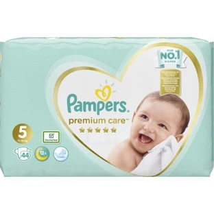 PAMPERS Scutece pentru copii Premium Care No.5 11-18Kgr 44 bucăți Jumbo Pack