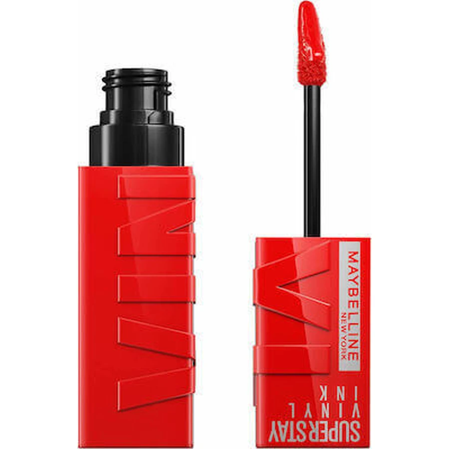 MAYBELLINE Super Stay Ink Liquid Crayon with Vinyl Finish pentru buze cu culoare intensă 25 Red-Hot 4.2gr