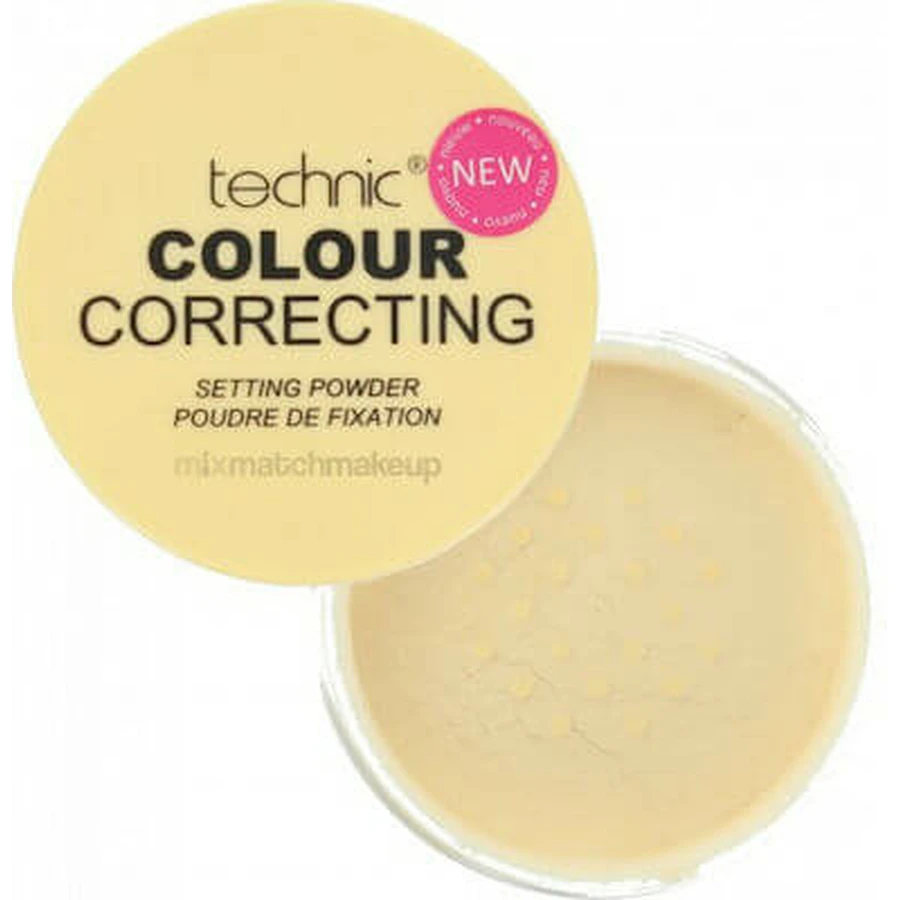 TECHNIC Gelbes farbkorrigierendes loses Puder 20gr
