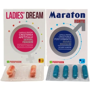 Maraton Forte x 4 capsules + Ladies Dream x 2 capsules Parapharm