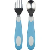 DR BROWN'S Fork & Spoon Set Metallic Blue TF 028