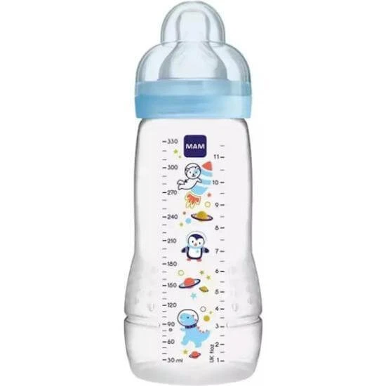 MAM Kunststoffles Easy Active Siliconenfles 4+ Maanden 330ml, 361SBc