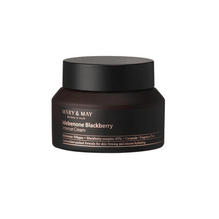 Intensive moisturising cream Idebenone + Blackberry, 70 g, Mary and May