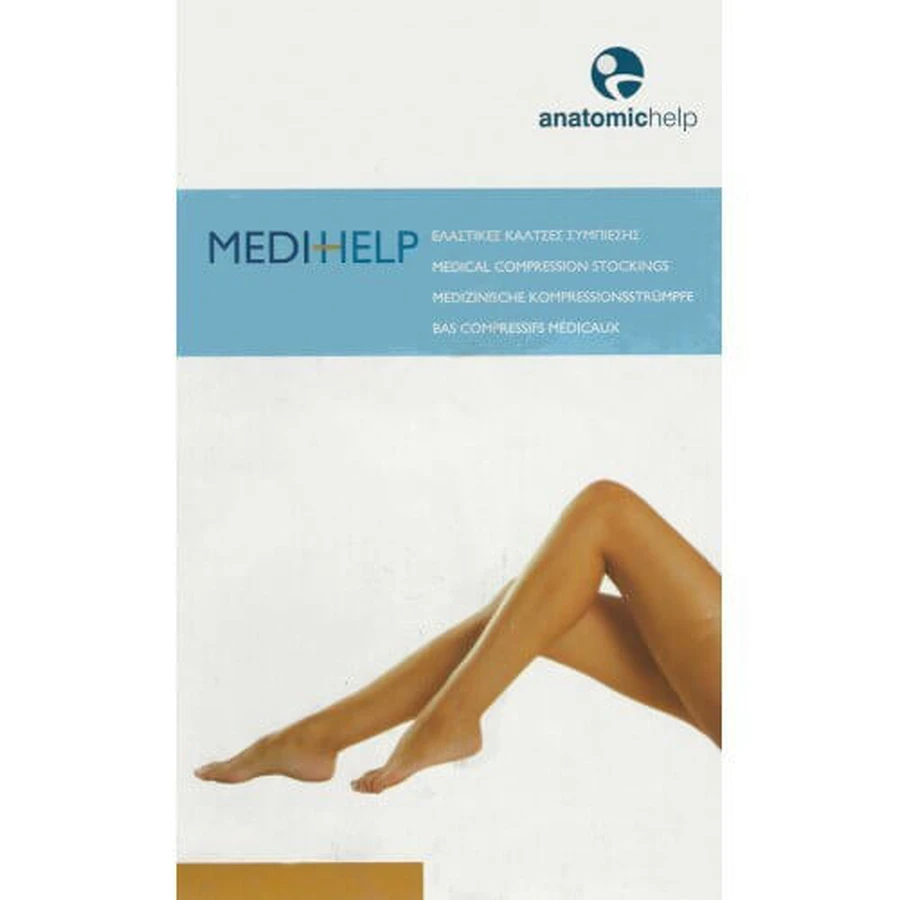 ANATOMIC LINE Onderkniekous, gesloten tenen klasse II