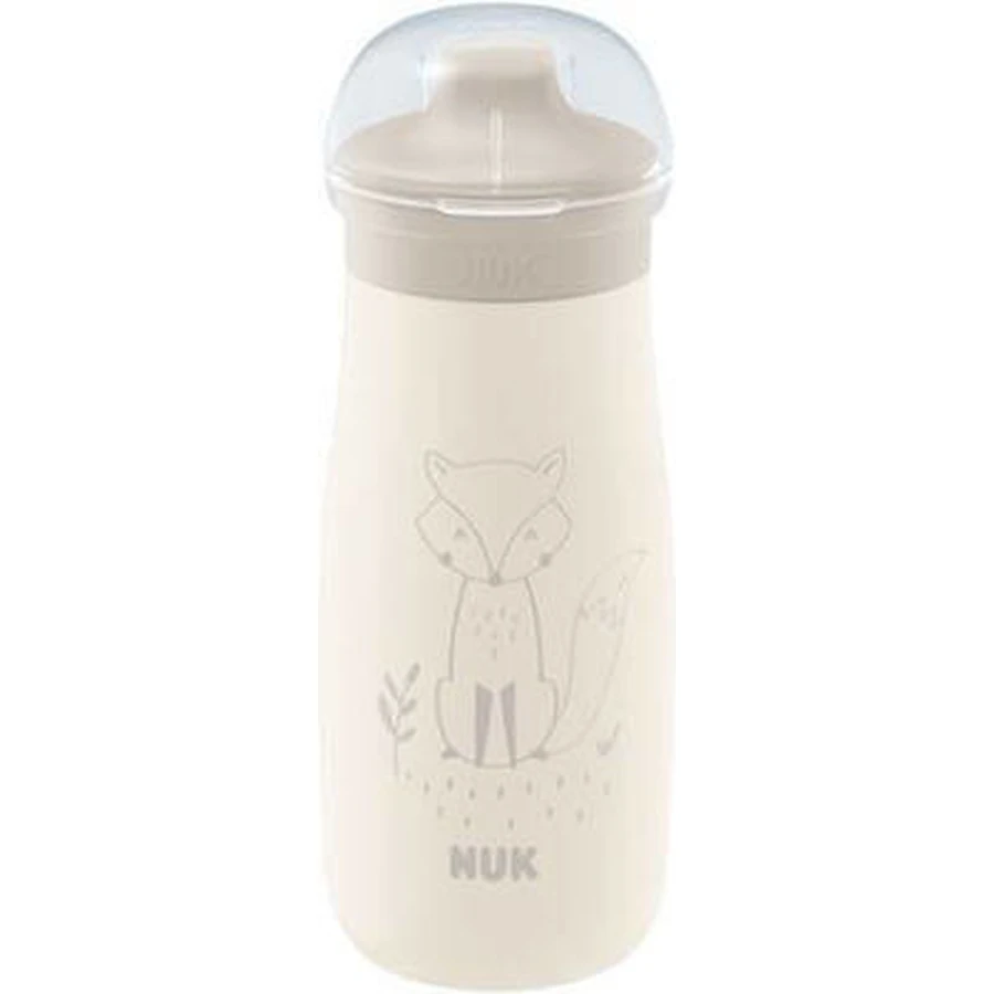 Cupa NUK Mini-Me Sip din oțel inoxidabil pentru 9+ luni în bej 300ml [10.225.324]