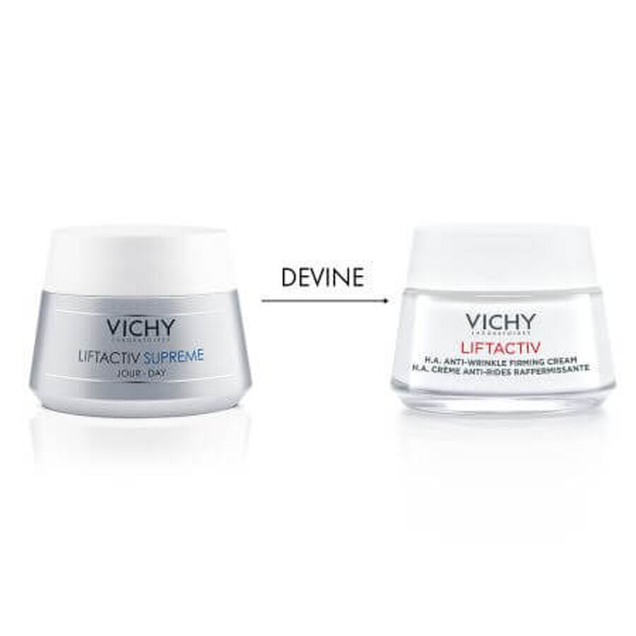 Vichy Liftactiv Supreme Cremă antirid și fermitate pentru ten uscat, 50 ml