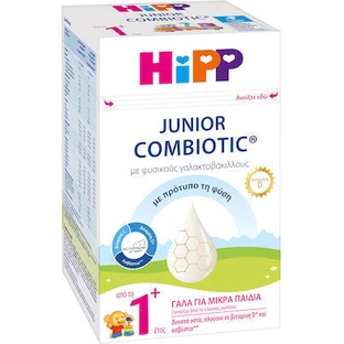 HIPP Junior Combiotic 1+ Leche Del 1er Año Con Milkweed Natural Con Metafolin 600gr
