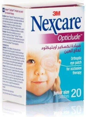 3M Nexcare Opticlude Oogkompressen Voor Kinderen In Beige Kleur x20 Stuks