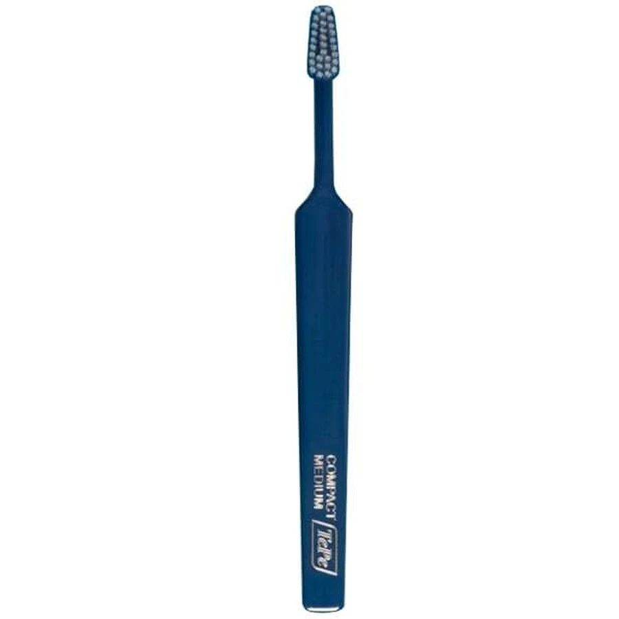 TEPE Cepillo de Dientes Select Cepillo de Dientes Compacto Mediano En Varios Colores - Azul Oscuro (Azul Marino)