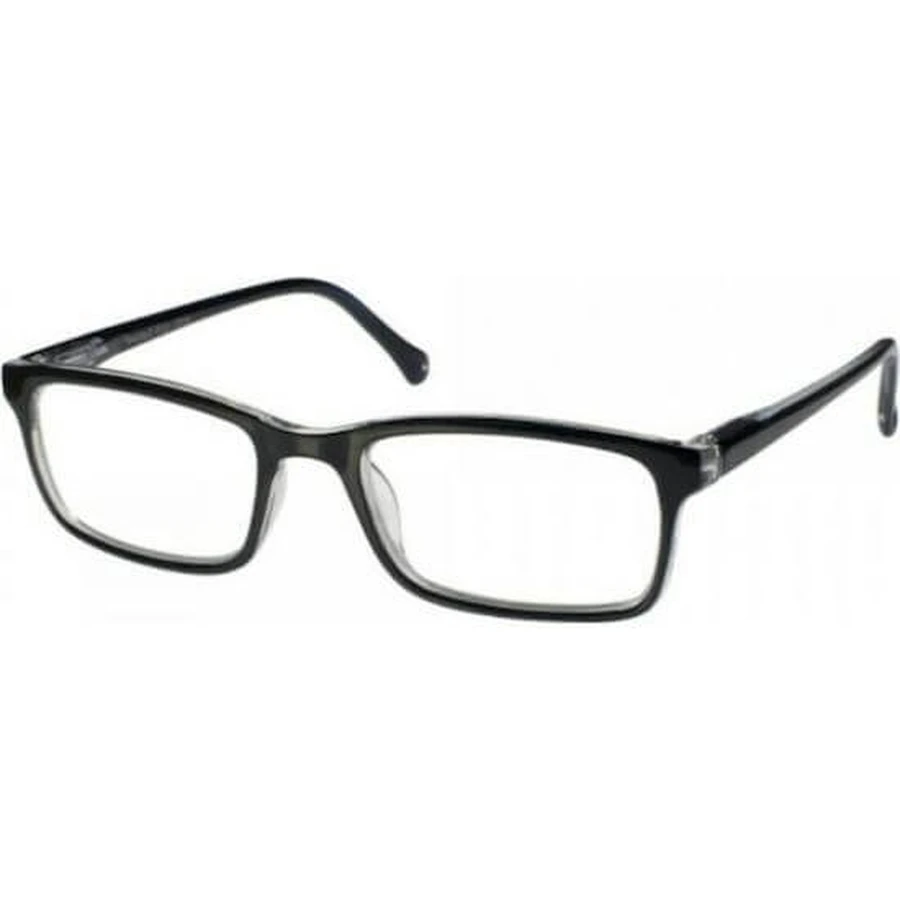EYELEAD E151 Presbyopie Brille Schwarz-Diaphanous Granular 4.00