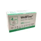 WELLIFINE Agujas de insulina 32 Gauge x 4mm x100