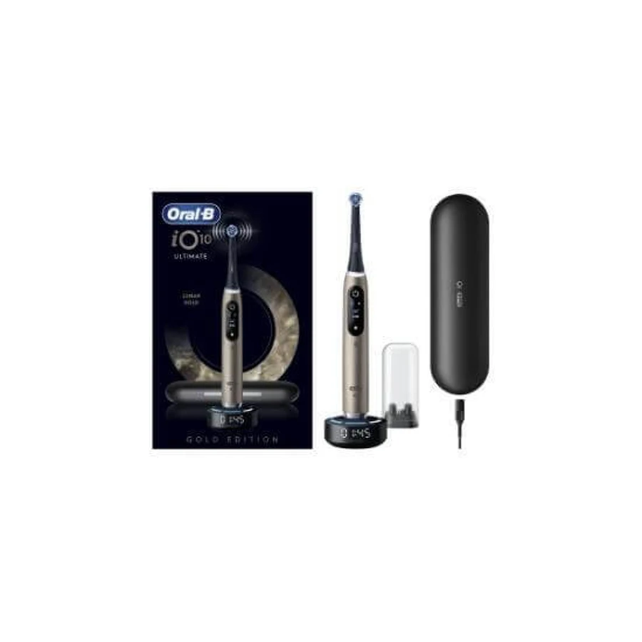 ORAL B iO Series10 Ultimate Lunar Gold Elektrische Zahnbürste