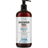 WISE Men Douchegel Kruidige Mannen Douchegel voor frisheid met Kardemom & Bittere Sinaasappel Geur 500ml