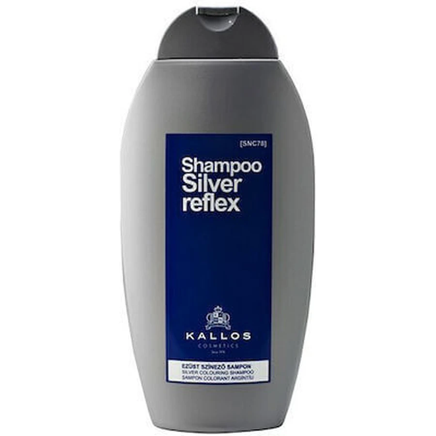 KALLOS Shampoo Silver Reflex - Shampoo gegen Vergilbung 350ml