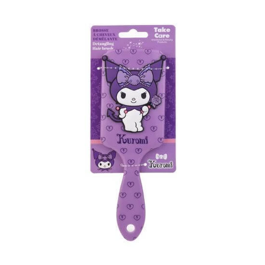 ORION Take Care Kuromi vierkante haarborstel