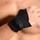 ANATOMIC LINE 5071 Menottes élastiques avec pouce et fixation en noir