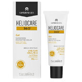 Zonnebrandgel met SPF 50+ Heliocare 360, 50 ml, Cantabria Labs