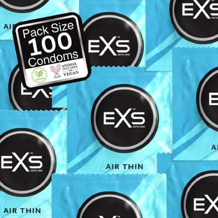 Preservativos EXS Air Thin - 100 unidades