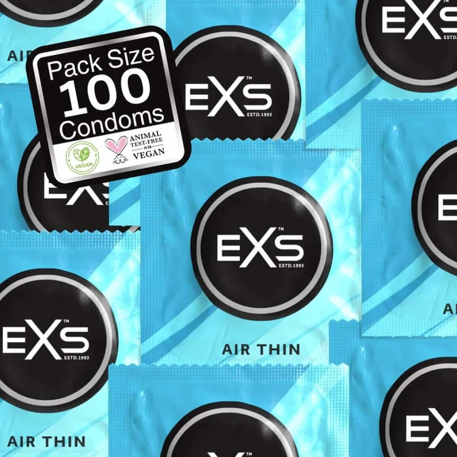 Preservativos EXS Air Thin - 100 unidades