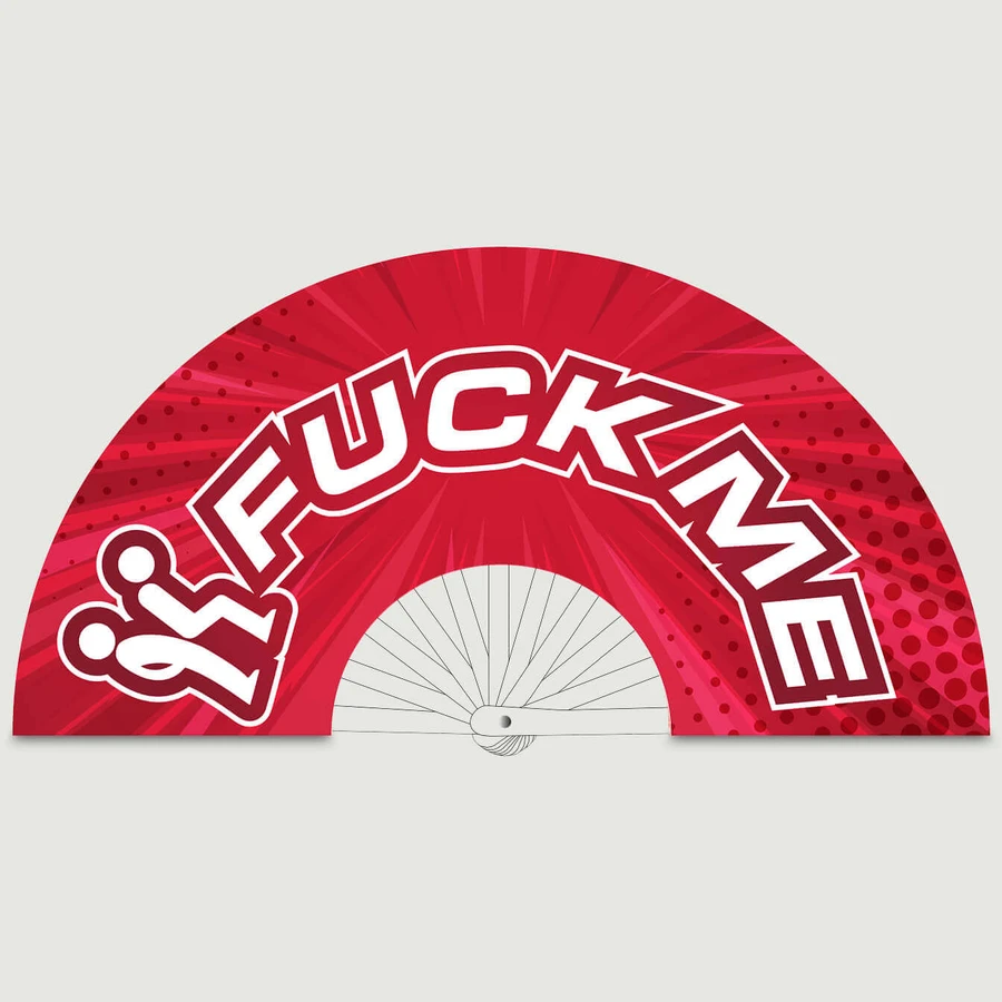 Ventaglio gigante Fuck Me 64 cm