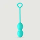 Sexopolis Wellness 76 g SIlicone Dubbele Kegelbal - Groen