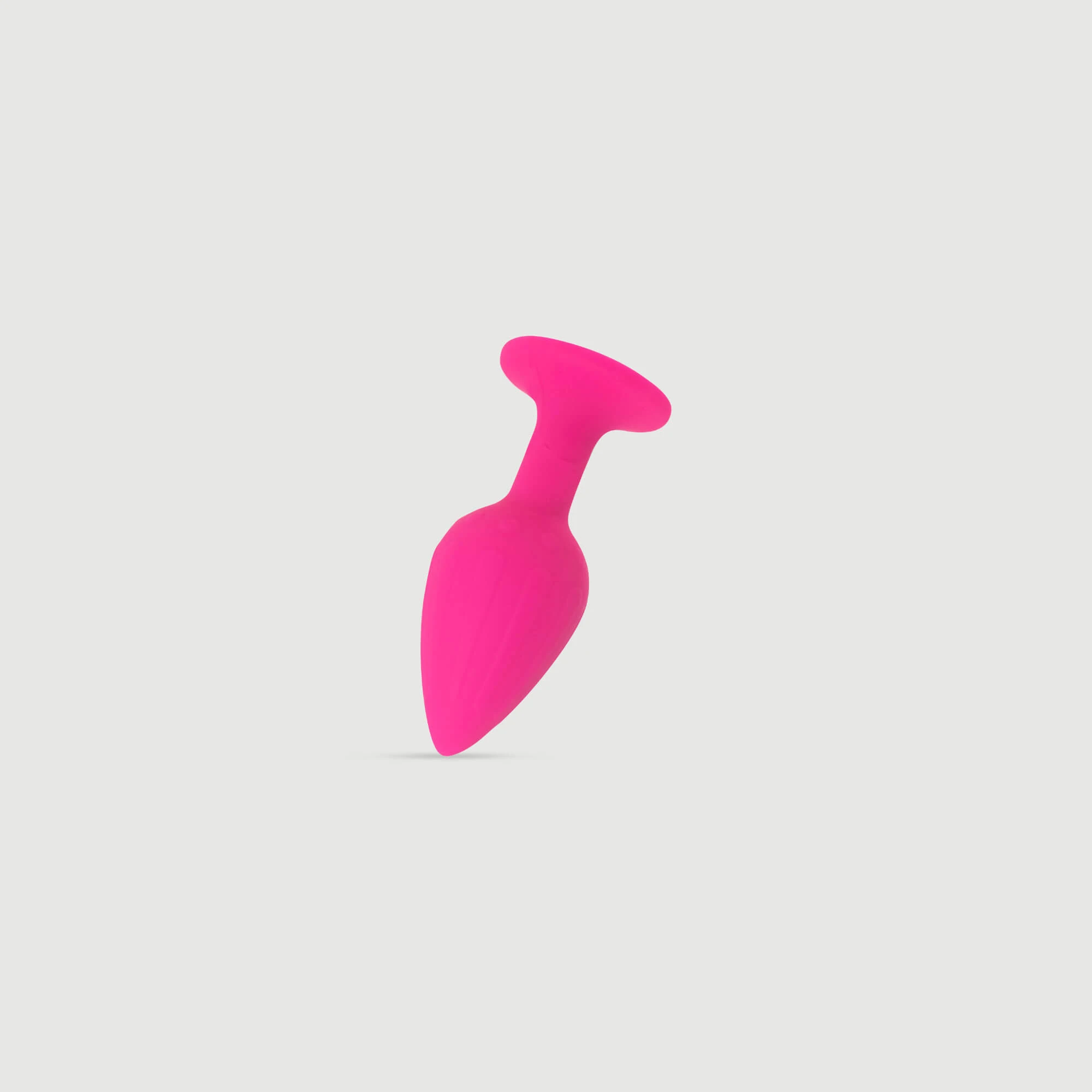 Anal Collection Golvende grote siliconen buttplug met zuignap - Roze
