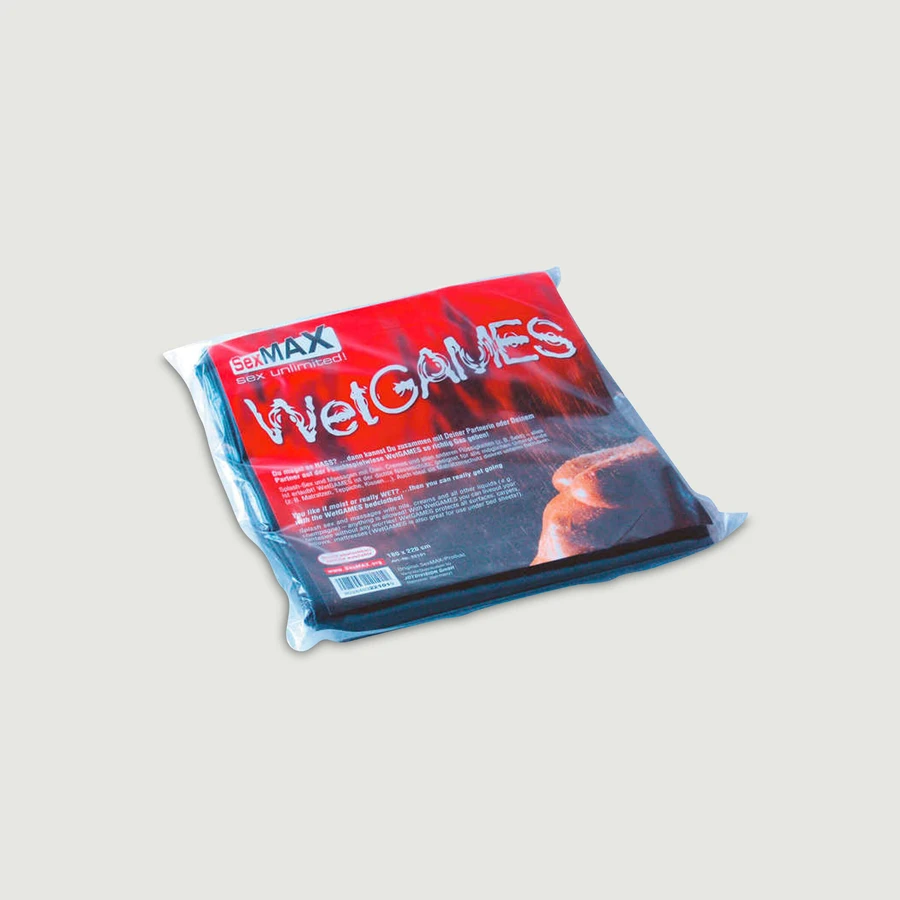 Sexmax Wet Games Vinylfolie 180 x 220 cm - Schwarz