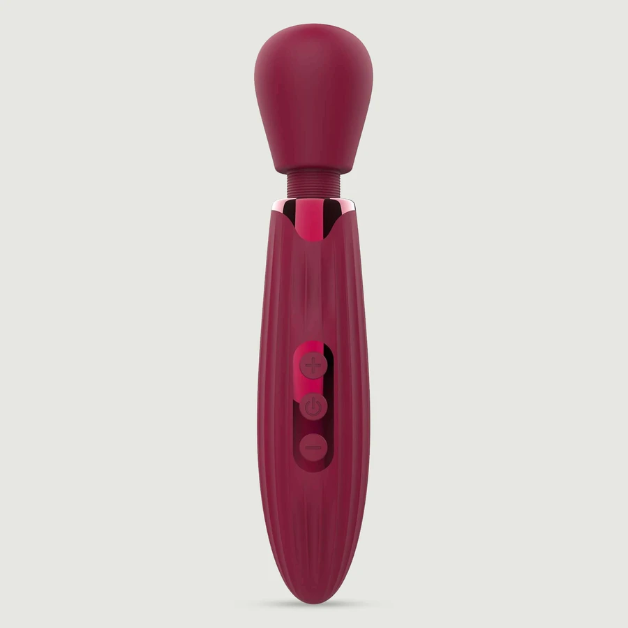 Glam Wand Silicone Vibrator - Purple