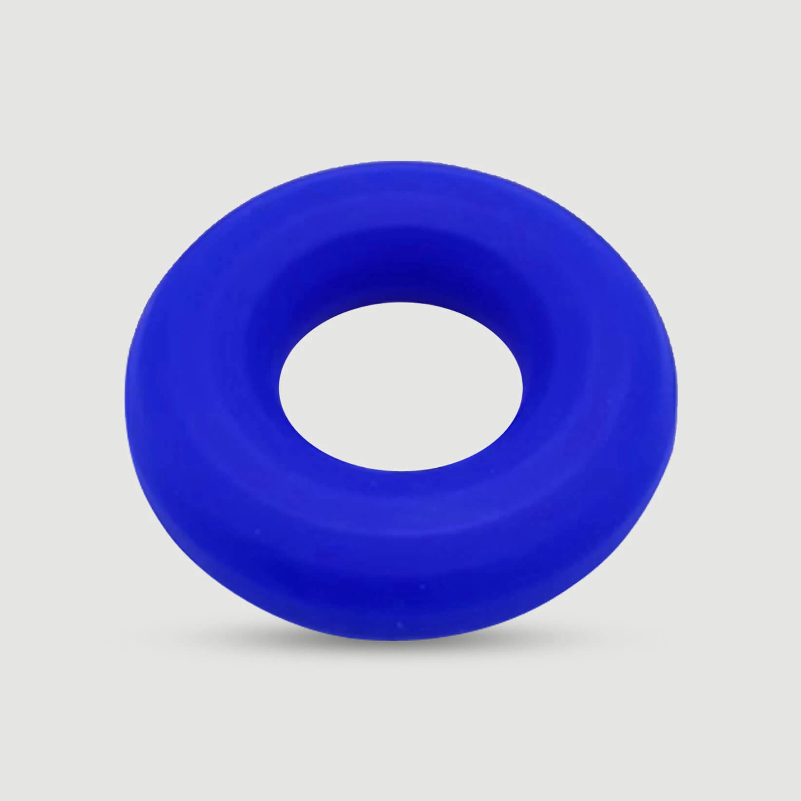 Highway Rush Vloeibare Silicone Flexibele Cock Ring Medium 51 mm - Blauw