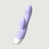 Smooth Classy Strong Dual Motor Silikon Rabbit Vibrator - Violett