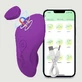 Kenna App Controlled Panty Silicone Wearable Vibrator - Violet