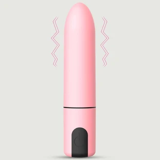 Vibratore Bullet in silicone ricaricabile Doria - Rosa
