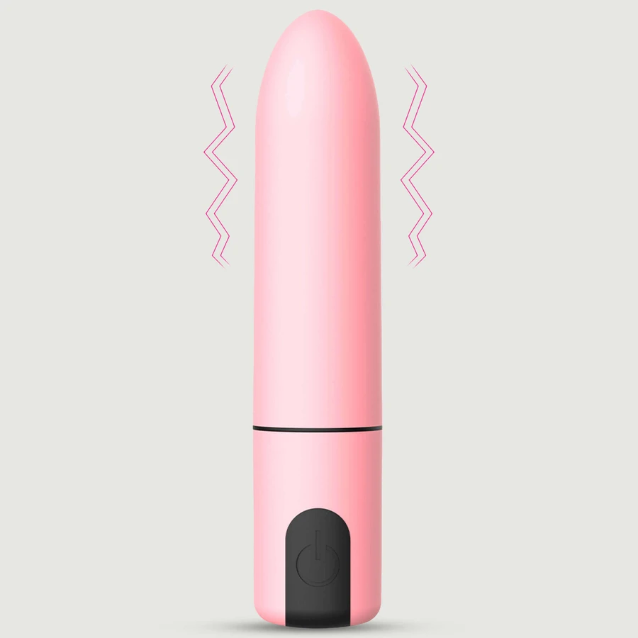 Vibratore Bullet in silicone ricaricabile Doria - Rosa