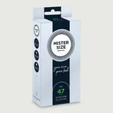 Mister Size Pure Feel Condoms 47 mm - 10 pieces