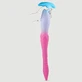 Long & Deep Luminous Silicone Dildo For Depth Training 63 x 4,6 cm - Multicolour