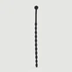 155 x 6 mm Silicone Urethraal Geluid - Zwart