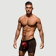 Snap Down Mesh Boxershort - Zwart - Large/X-Large