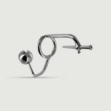 Anaal Intruder Cock Ring met Penis Plug