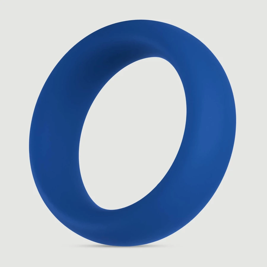 Forto F-64 Anello per cazzo piccolo in silicone largo 40 mm - Blu