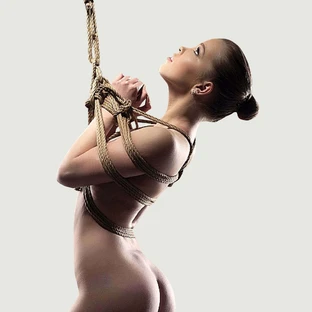 Shibari touw 5m - Bruin