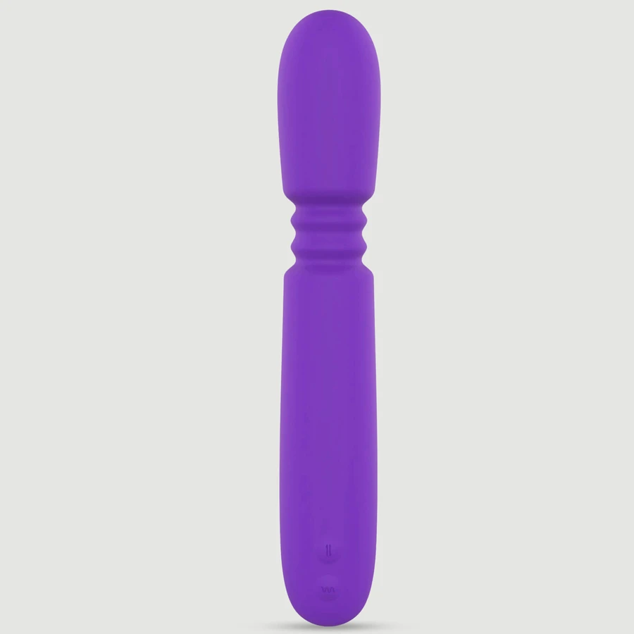 Paris Powerful Thrusting Vibrating Stimulator - Purple
