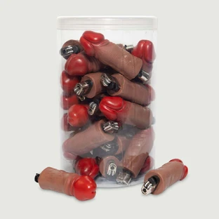 Briquet en forme de pénis - Marron